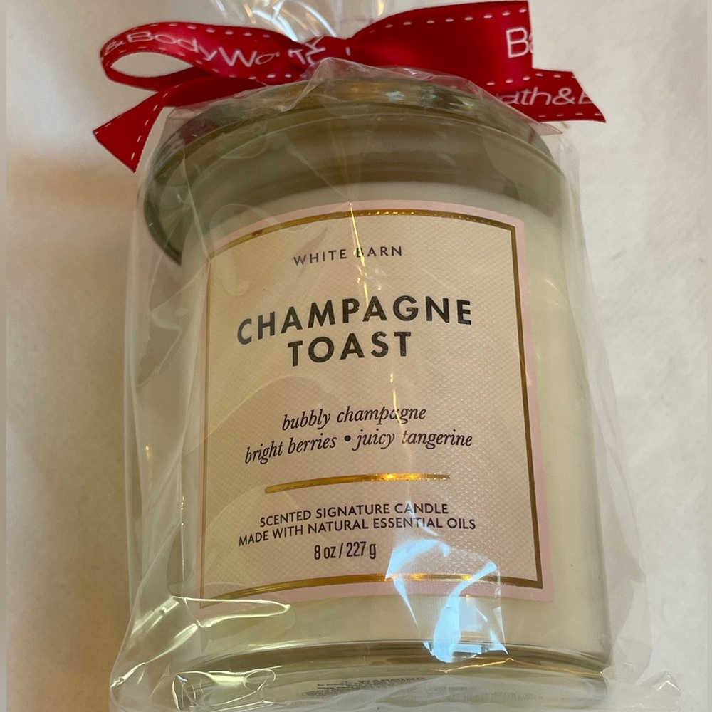 White Barn Champagne Toast Candle